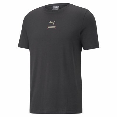 T-shirt med kortärm Herr Puma Better Svart (Storlek: M)