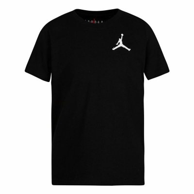 Barn T-shirt med kortärm Nike Jordan Jumpamn Air EMB Svart (Storlek: 3 år)