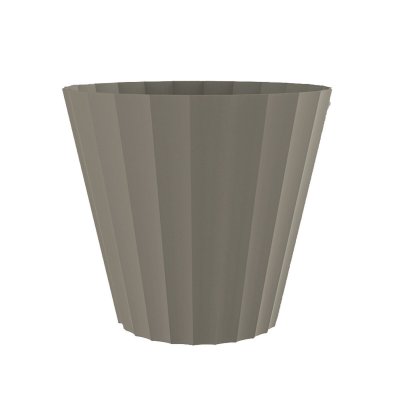 Kruka Plastiken taupe polypropen (Ø 22 x 20 cm)