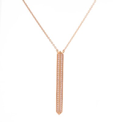 Damhalsband Sif Jakobs C1009-CZ-RG (50 cm)