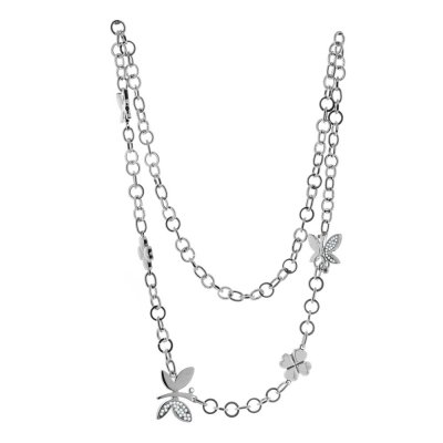 Damhalsband Folli Follie 3N8F163C (45 cm)