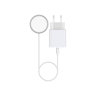 Väggladdare Iphone 12 KSIX Vit