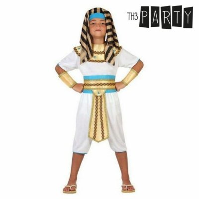 Maskeraddräkt för barn Egyptier Vit (7 pcs) Egyptisk kung (Storlek: 7-9 år)