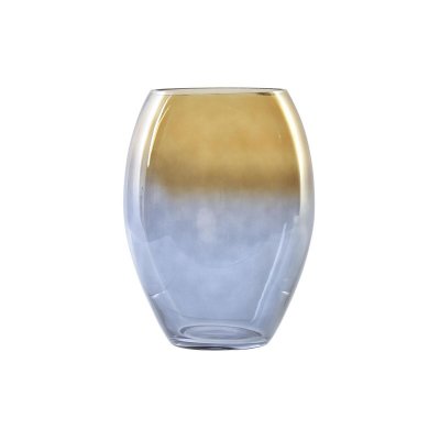 Vas DKD Home Decor Glas Dvobarvna (14 x 14 x 20 cm)