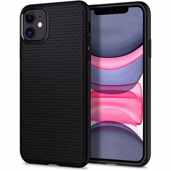 Spigen Liquid Air Case iPhone 11 Svart