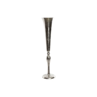 Vas DKD Home Decor Silvrig Aluminium Modern (24 x 24 x 104 cm)