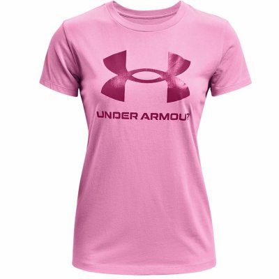 T-shirt med kortärm Dam Under Armour Graphic Rosa (Storlek: XS)