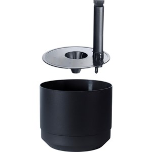 Bevattningskruka Paulina 25 cm, Svart