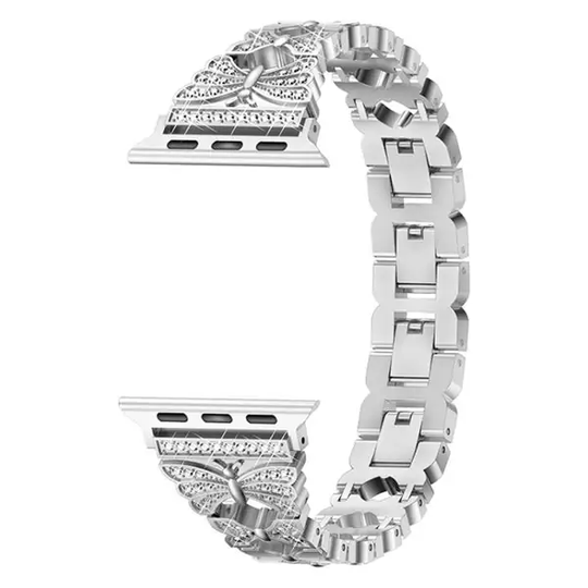 Metallarmband för Apple Watch 42/44/45 mm - silver