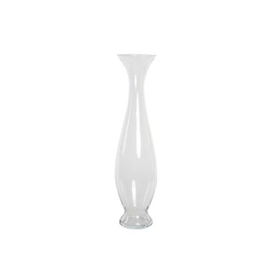 Vas DKD Home Decor Transparent Glas (12 x 12 x 60 cm)