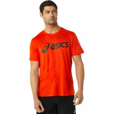 T-shirt med kortärm Herr Asics Core Orange (Storlek: L)