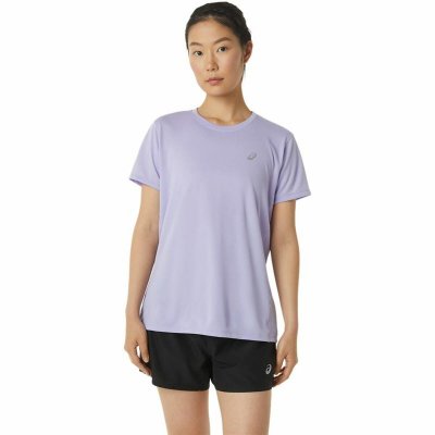 T-shirt med kortärm Dam Asics Core Lila (Storlek: XS)