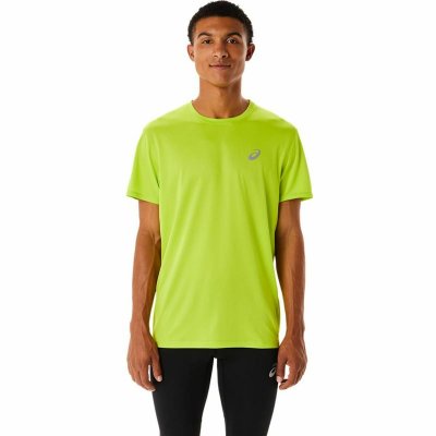 T-shirt med kortärm Herr Asics Core Gul (Storlek: L)
