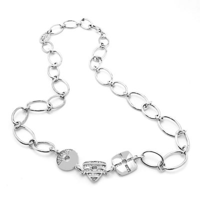 Damhalsband Folli Follie 3N7F157C (30 cm)