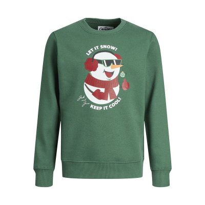 Tröja utan huva Barn Jack & Jones 12222091 Grön (Storlek: 10 år)