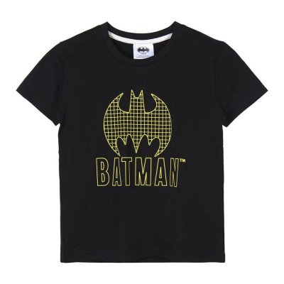 Barn T-shirt med kortärm Batman Svart (Storlek: 12 år)