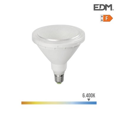 LED-lampa EDM E27 15 W F 1200 Lm (6400K)