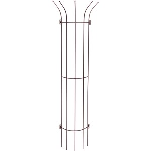 Spaljé Böjd Rostfärgad, 160 cm