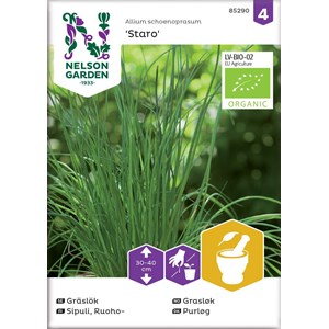 Fröer Nelson Garden Vanlig gräslök Staro