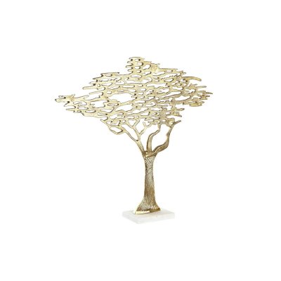 Prydnadsfigur DKD Home Decor Aluminium Marmor (58 x 10 x 54 cm)
