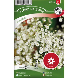 Fröer Nelson Garden Brudslöja Snowflake