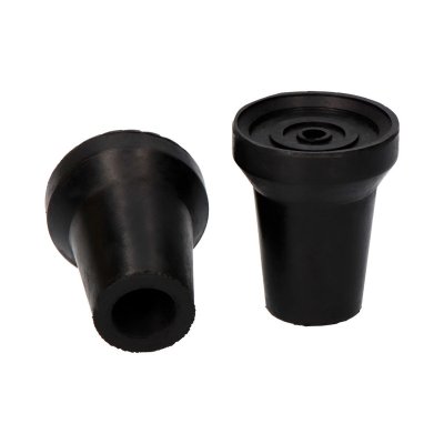 Skoning/ändkontakt Ø 18 mm Svart Extern Kryckor