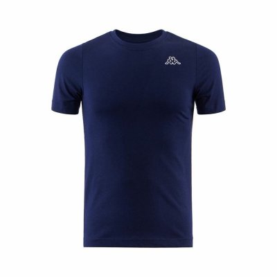 T-shirt Kappa Cafers Marinblå (Storlek: M)
