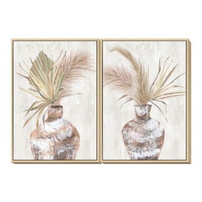 Tavla DKD Home Decor Vas (70 x 4 x 100 cm) (2 antal)