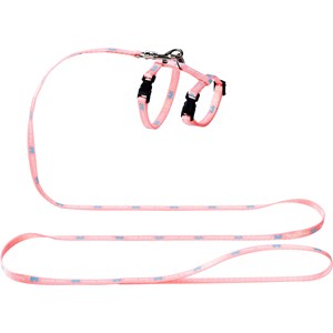 Kattsele med koppel Hunter Sweet Kitty, rosa