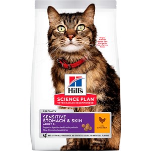 Kattmat Hills Science Plan Sensitive Stomach&Skin Chicken 7kg