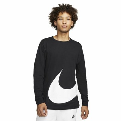 T-shirt med lång ärm Herr Nike Sportswear Svart (Storlek: XL)