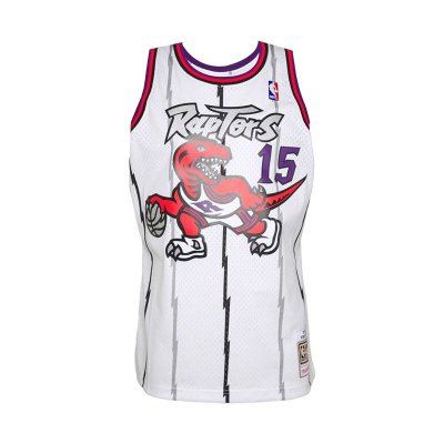 Baskettröja Mitchell & Ness Toronto Raptors Vince Carter Vit (Storlek: L)