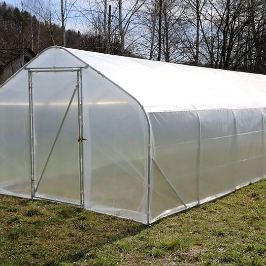 Tunnelväxthus Spira 15 kvm, 4 x 3,75 m, 1 dörr