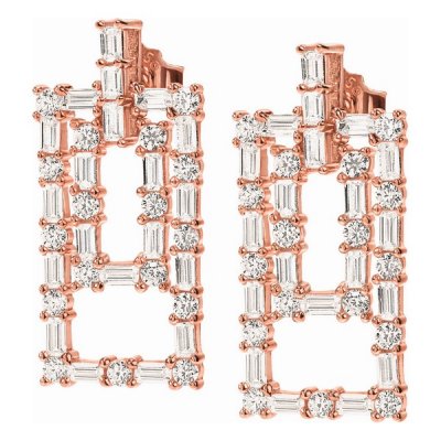 Dam örhängen Folli Follie 3E17S008RC (2 cm)