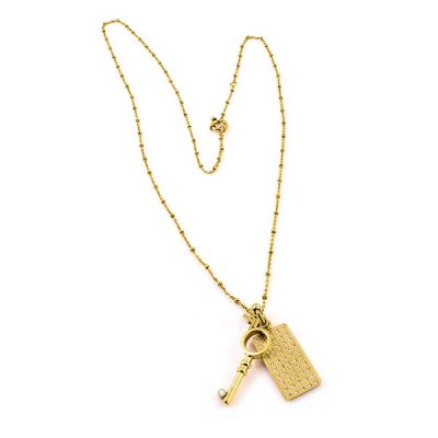 Damhalsband Folli Follie 3N1T066RC (80 cm)