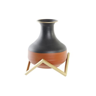 Vas DKD Home Decor Metall Multicolour Modern (20 x 20 x 23 cm)