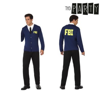 Maskeraddräkt vuxna FBI-polis (Storlek: XL)