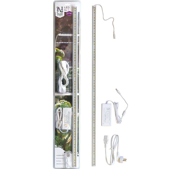 Växtbelysning LED No.1 85 cm 23W med adapter