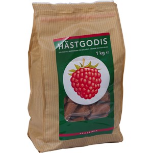 Hästgodis Delizia, 1 kg Hallon