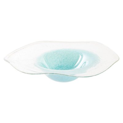 Bordsdekoration DKD Home Decor Glas Blå (44 x 41 x 8 cm)