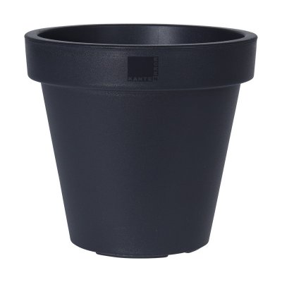 Kruka Plastiken Antracitgrå polypropen (Ø 20 cm)