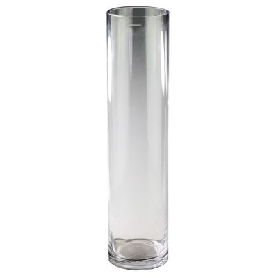 Vas DKD Home Decor Glas Transparent (15 x 15 x 80 cm)