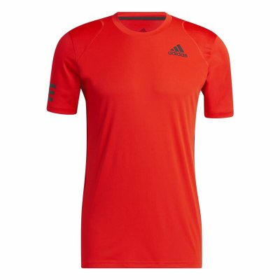 T-shirt med kortärm Herr Adidas Tiro Winterized Röd (Storlek: L)