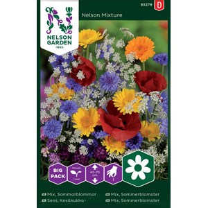 Fröpåse Nelson Garden Sommarblommor Mix, Big Pack