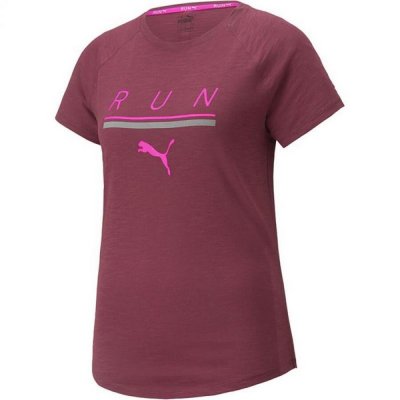 T-shirt med kortärm Dam Puma Run 5K Logo (Storlek: S)