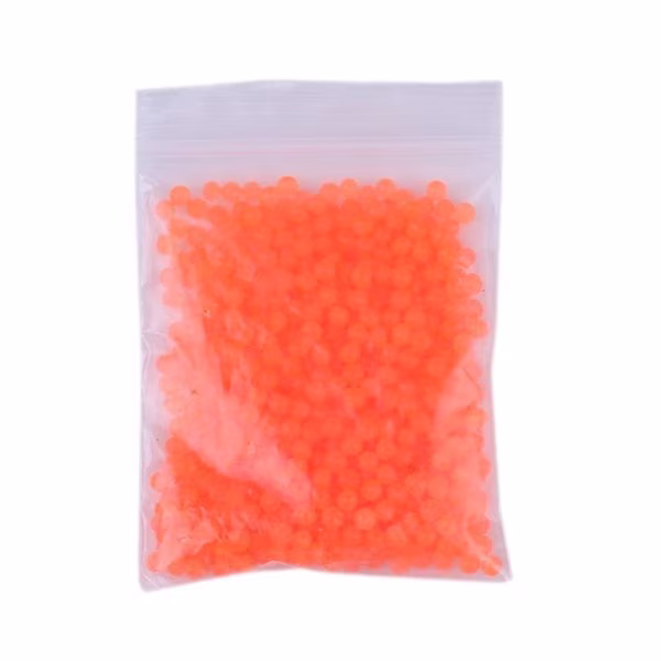 Självlysande Vattenpärlor ca 600st - Orange färg