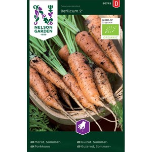 Fröer Nelson Garden Morot Sommar Berlicum 2 Organic