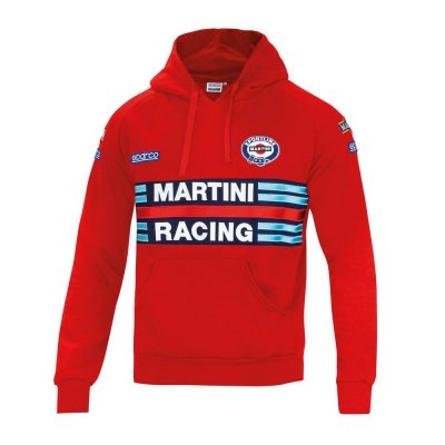 Tröja med huva Herr Sparco MARTINI RACING Röd Storlek M