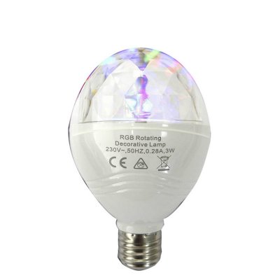 LED-lampa EDM E27 3 W (8 x 13 cm)