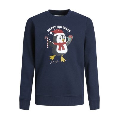 Tröja utan huva Barn JORTOON Jack & Jones 12222091 Marinblå (Storlek: 12 år)
